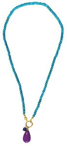 COLAR DE PEDRAS NATURAIS