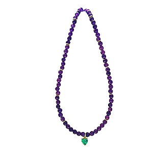 CHOKER DE CRISTAL ROXO