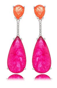 BRINCO GOTA FUSION MAGENTA E LARANJA RÓDIO - SHINE