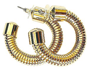 BRINCO MOLA DOURADA MÉDIA