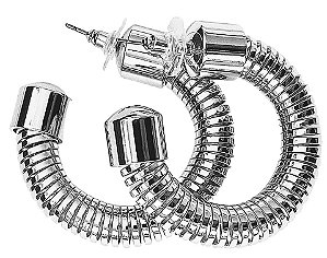 BRINCO MOLA PRATA MÉDIO