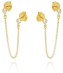 BRINCO DUO PONTO DE LUZ E CORRENTE