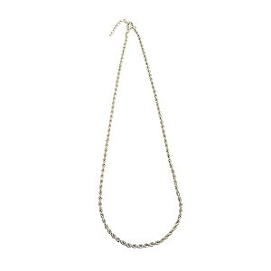 COLAR TRANÇADO PRATA