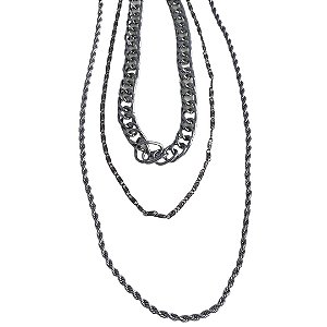 MIX DE COLAR RÓDIO NEGRO