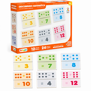 Descobrindo Matemática – Jogo de Quebra-Cabeças Educativo em Madeira MDF | Junges Descrição do Produto