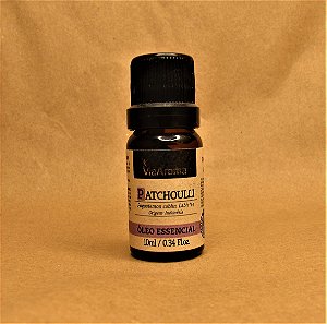 Óleo Essencial Patchoulli Via Aroma - 10ml