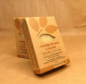 Sabonete Manteiga de Cacau e Lavanda Face & Corpo