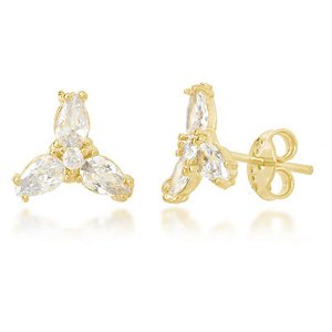 Brinco Trio de Zircônias