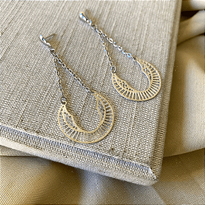 Brinco Meia Lua Luna