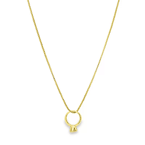 Colar com Pingente Solitário Sophia