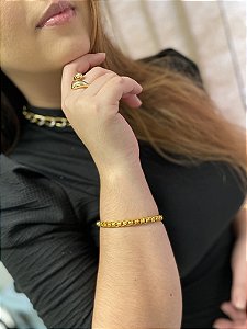 Pulseira Veneziana Grossa Alyne