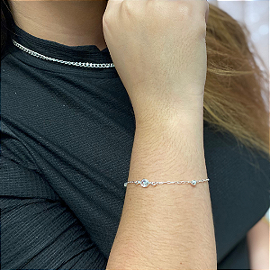 Pulseira em Prata 925 Patrícia