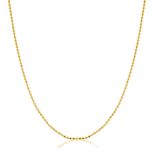 Corrente Bolinhas s/Pingente Luciana