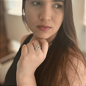 Anel Vazado Circular Valentina