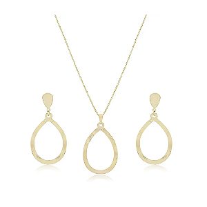Conjunto Colar e Brinco  Gabriela