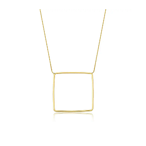 Colar Quadrado Helena