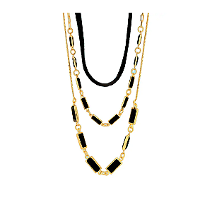 Mix Triplo de Colares Alessandra