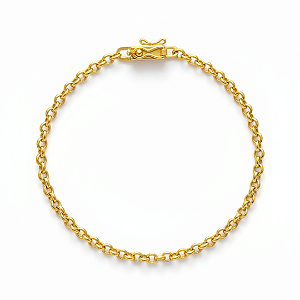 Pulseira Masculina em Elo Português