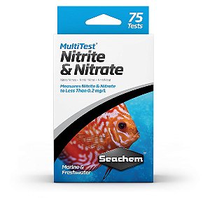 MULTITEST: NITRITE & NITRATE 75 TESTES  -  SEACHEM