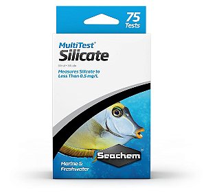 MULTITEST: SILICATE 75 TESTES  -  SEACHEM