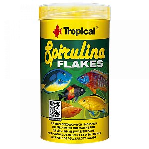 SPIRULINA FLAKES - POTE 20G  -  TROPICAL