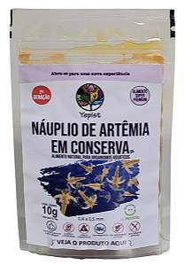 YEPIST NAUPLIO DE ARTEMIA EM CONSERVA - 10G (LINHA PRO PP)