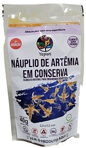 YEPIST NAUPLIO DE ARTEMIA EM CONSERVA - 40G (LINHA PRO P)