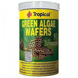 RAÇÃO GREEN ALGAE WAFERS - POTE 45G  -  TROPICAL