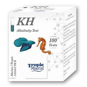 TROPIC MARIN TESTE KH DOCE/MARINHO (Teste de Alcalinidade)