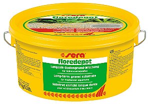 SERA FLOREDEPOT 2400G (Substrato fértil p/ aquário plantado)