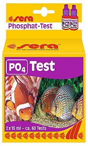 SERA PO4-TEST 15ML (Teste de fosfato p/água doce/marinha)