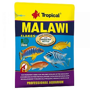RAÇÃO MALAWI - ZIP LOCK SACHET 12G  -  TROPICAL