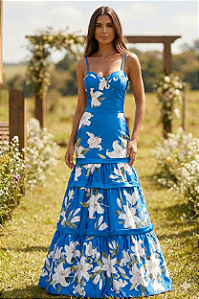 Vestido Longo Limone Royal