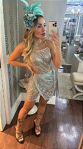 Conjunto em Tule Ruby Lohanna Prata