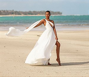Vestido Longo Jaylen Off