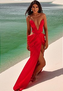 Vestido Leanne Vermelho