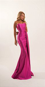 Vestido Longo Aurora Pink