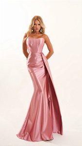 Vestido Longo Aurora Rose