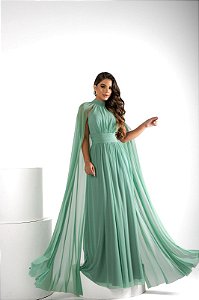 Vestido Longo Rove Verde Menta