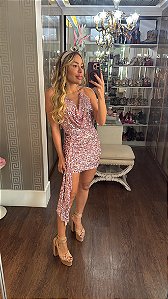 Conjunto Águia de Ouro Rose Paetê