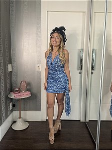 Conjunto Águia de Ouro Azul Paetê