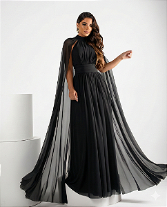 Vestido Longo Rove Preto