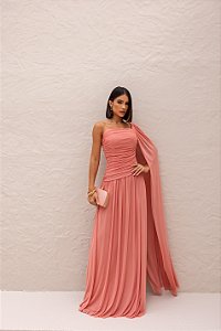 Vestido Longo Versailles Rose