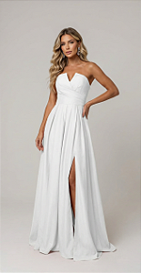 Vestido Longo Royale Branco