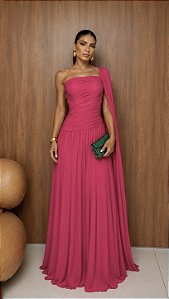 Vestido Longo Versailles Pink