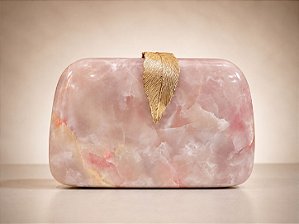 Clutch Rosé Élégance