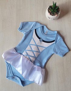 Body Bebê Cinderela c/ Sainha