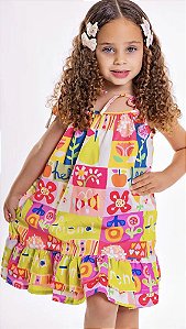 Vestido Princess Hello Flores