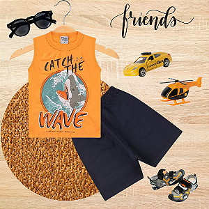 Conjunto Infantil Regata Menino Catch The Wave