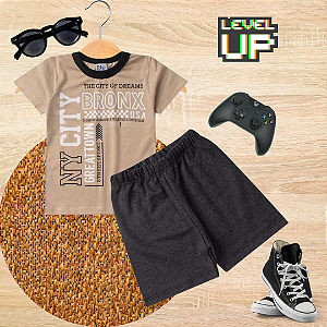 Conjunto Infantil Verão Menino Bronx NY